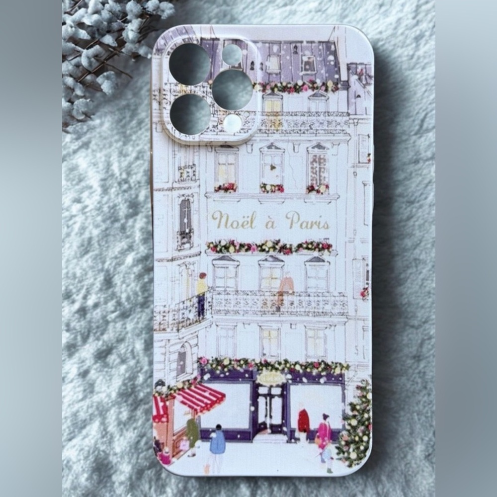 Noël à Paris Phone Case